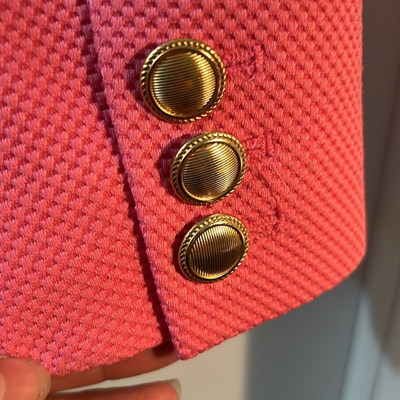 IMNYC hot pink blazer girl Boss business casual Barbie core suit jacket - Picture 5 of 5